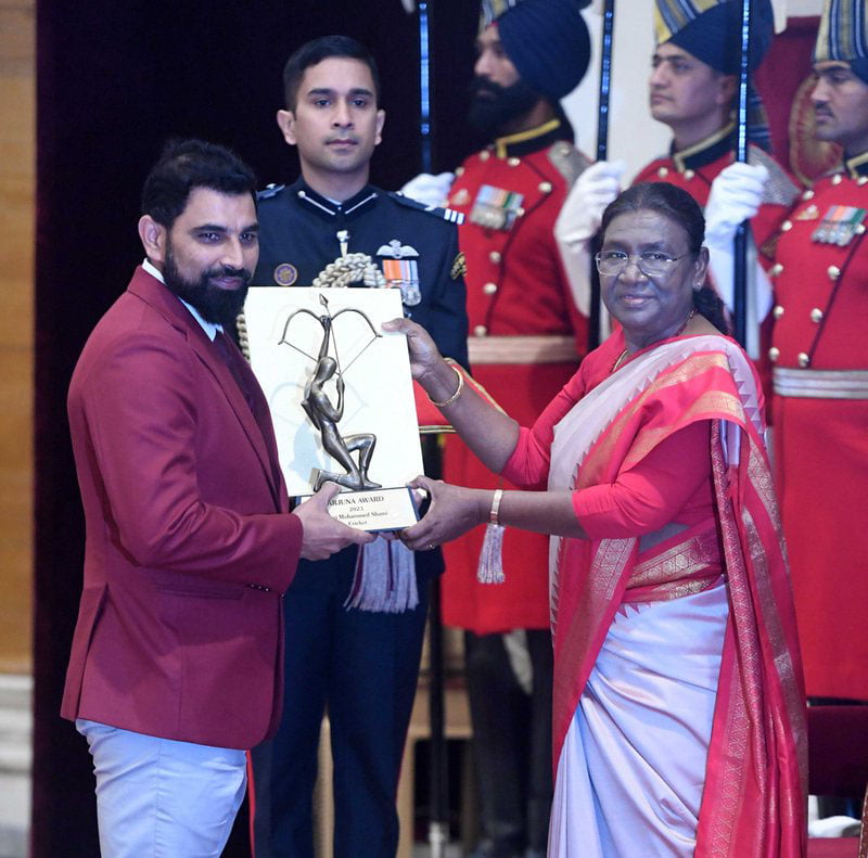 Mohammed Shami Honored With Arjuna Award After Two Years A Cricketer Received This Award